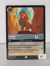 Simba - Shimmering Skies - 192/204 - Lorcana TCG - Uncommon
