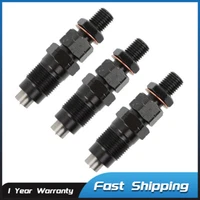 Set of 3 3TNM72 Fuel Injectors for Yanmar John Deere Tractor