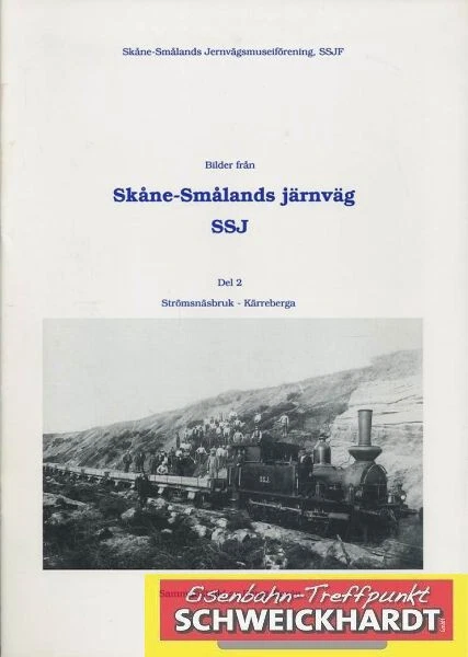 Skane-Smalands järnväg SSK Del 2 Strömsnasbruk-Kärreber - Bengt Rosen SH219701 - Bild 1 von 1