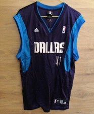 NBA DALLAS MAVERICKS BASKETBALL SHIRT JERSEY ADIDAS NOWITZKI 41 SIZE M ADULT