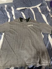 Vintage King Louie Bowling Shirt Sz L Gray  Fred  