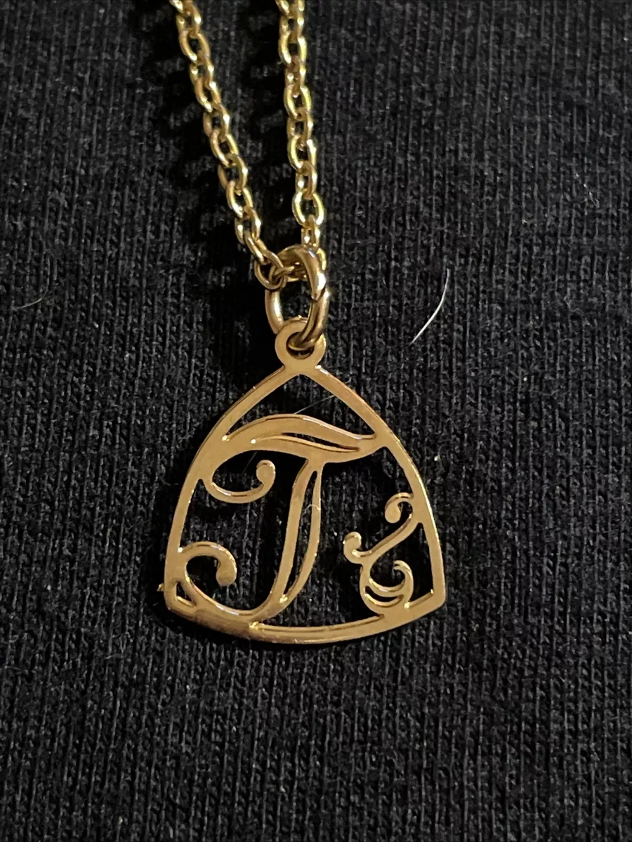 Cursive 2024 t necklace