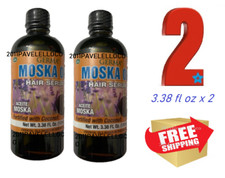 Moska Oil Fortified w/ Coconut Oil Natural Hair Serum . 3.38 FL OZ (100mL)