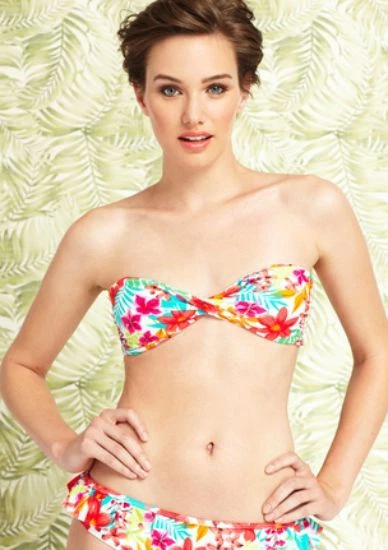 Rampage Urban Outfitters Island Fever Maui Jardín Bikini Traje de Baño Nuevo con Etiquetas $80 L Foto 2 de 4