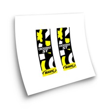 AUTOCOLLANTS DE VÉLO STAR SAM® Mavic CrossMax ST - 3 AUTOCOLLANTS STICKER BIK...
