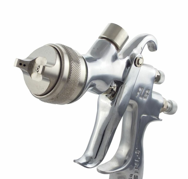 DeVilbiss Tekna Primer Auto Paint Spray Gun With 1.4 and 1.6 Mm Nozzle