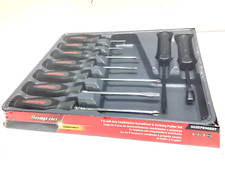 New Snap-on 9pc Grey Screwdriver Striking Prybar Chisel Set Sgdxpb90bdt