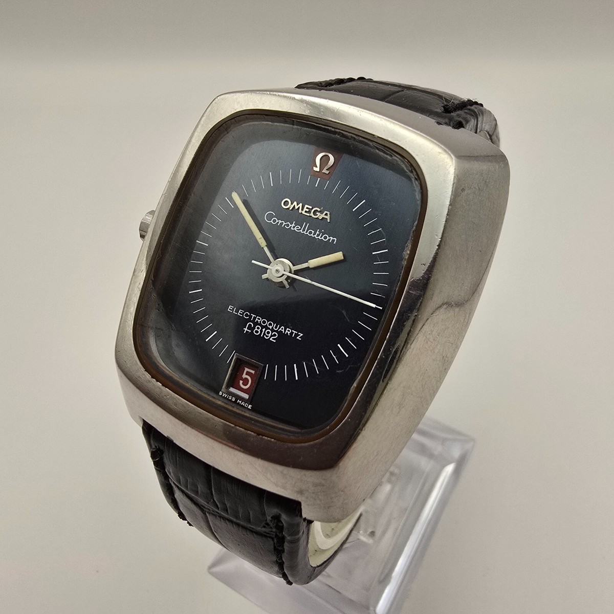 VINTAGE SWISS OMEGA CONSTELLATION ELECTROQUARTZ F8192HZ BETA VINTAGE SWISS OMEGA CONSTELLATION ELECTROQUARTZ F8192HZ BETA