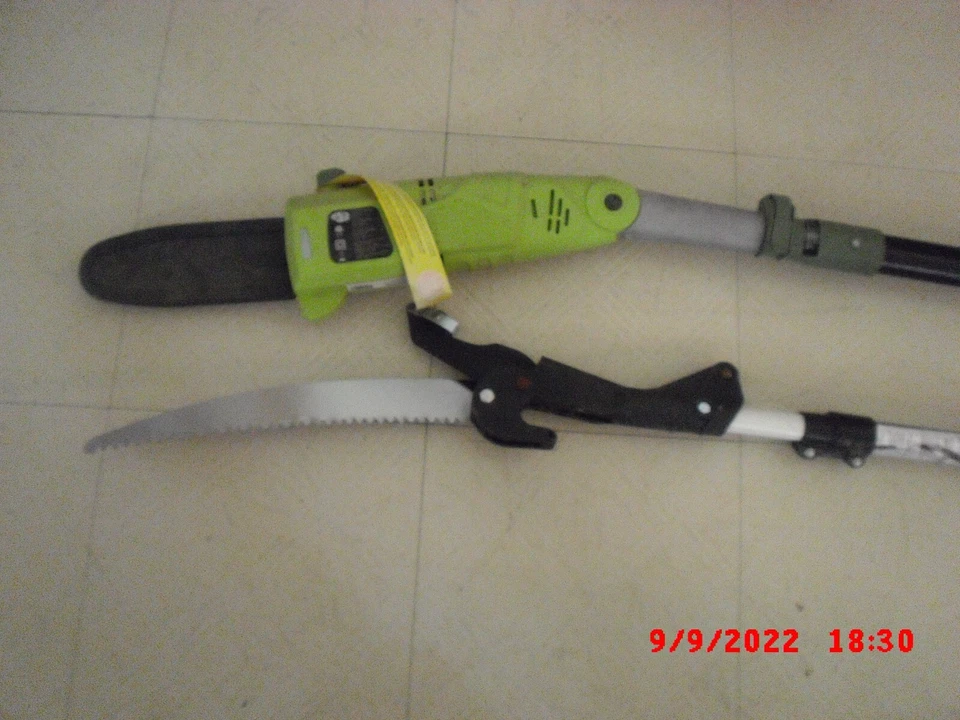 Landscaping Pruning yard care Sun Joe Fiskars Polesaw corded manual PICKUP ONLY - Image 2 of 4