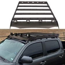 Roof Rack Cargo Luggage Carrier Steel For Toyota Tacoma 2005-2023 Double Cab