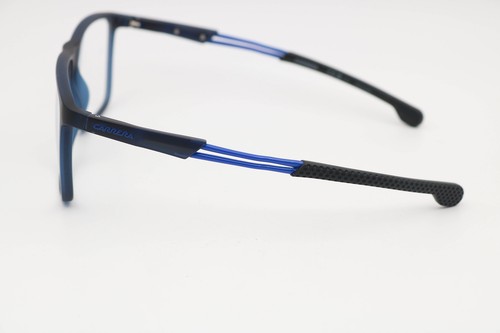 Carrera 4020/Cs Fll99 Black/Blue Square Polarized Sunglasses Has Top 58-16-140 - Picture 4 of 8