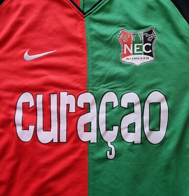 NEC Nijmegen 2009 - 2011 Home football Nike long sleeve jersey