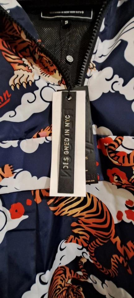 Reason Leopard Print New York Light Anorack Jacket Size Small winter Christmas  - Image 3 of 4