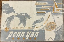 1951 PENN YAN Boats Catalog, Vintage Watercraft, Rare