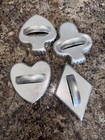 Vintage Cookie Cutters Metal Handle Suits of Cards Shapes 4 Piece — photo 1