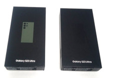 Samsung Galaxy S23 Ultra Box Green  BlackTwo 2pc Lot Original Genuine O-87