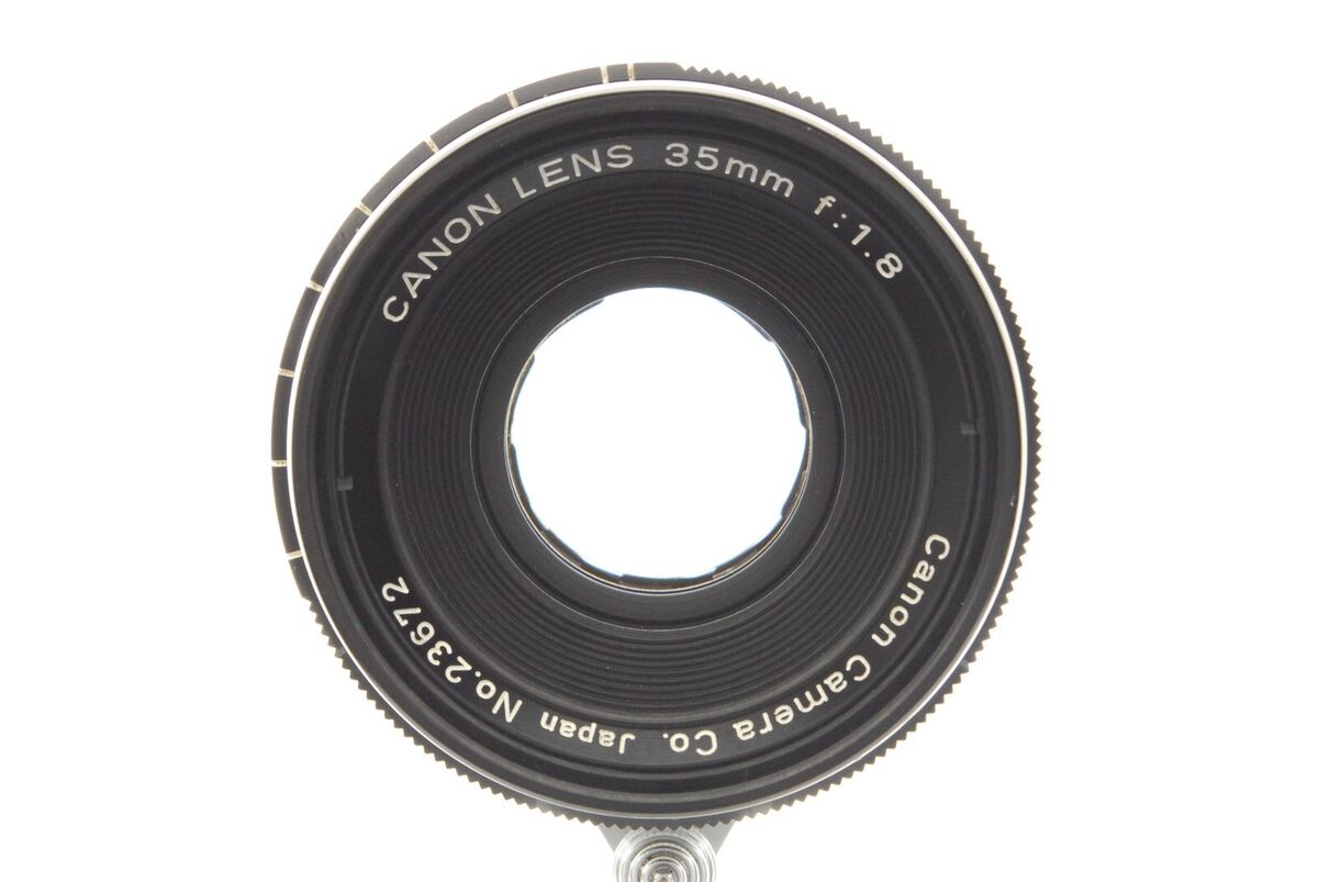 MINT-】Canon 35mm f/1.8 Silver LTM L39 Leica L Screw Mount MINT-】Canon 35mm f/1.8 Silver LTM L39 Leica L Screw Mount