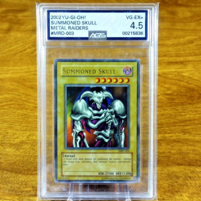 Yu-Gi-Oh! Metal Raiders Summoned Skull MRD-003 AGS VG-EX+ 4.5