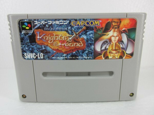 Knights of The Round Super Famicom SFC Used Japan Action Cartrage Only 1994
