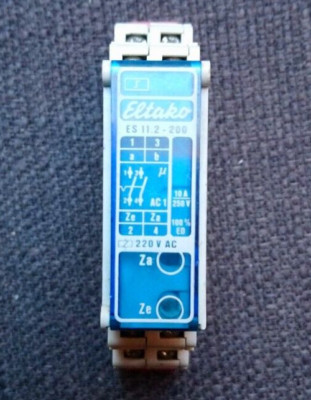 Eltako ES 11.2-200, 230V Stromstoßschalter, 2 Schließer, 10A