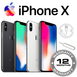 Détails Sur Apple Iphone X Iphone 10 64 Go 256 Go Argent Gris Sidéral Débloqué Sim Smartphone Afficher Le Titre Dorigine