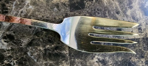 ✅ 1847 ROGERS ANTIQUE c1916 HERALDIC SILVERPLATED MEAT 🥩 SERVING FORK - 第 9/13 張圖片