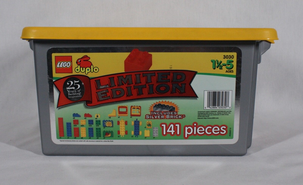 RARE! VINTAGE DUPLO 25TH ANNIVERSARY LIMITED EDITION SILVER