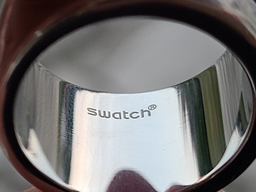 Bague Swatch Femme En Acier Inoxydable Taille 7 US (54) - Imagen 5 de 6