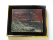   PHILLIPP WEICHBERGER SIGNED VINTAGE OIL PAINTING EXPRESSIONIST  ABSTRACT MOD