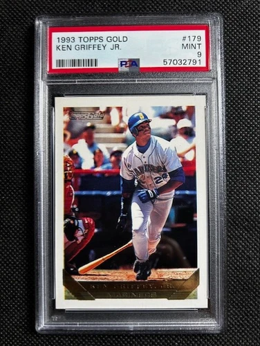 1993 Topps Gold Ken Griffey Jr #179 PSA 9 Mint Seattle Mariners HOF