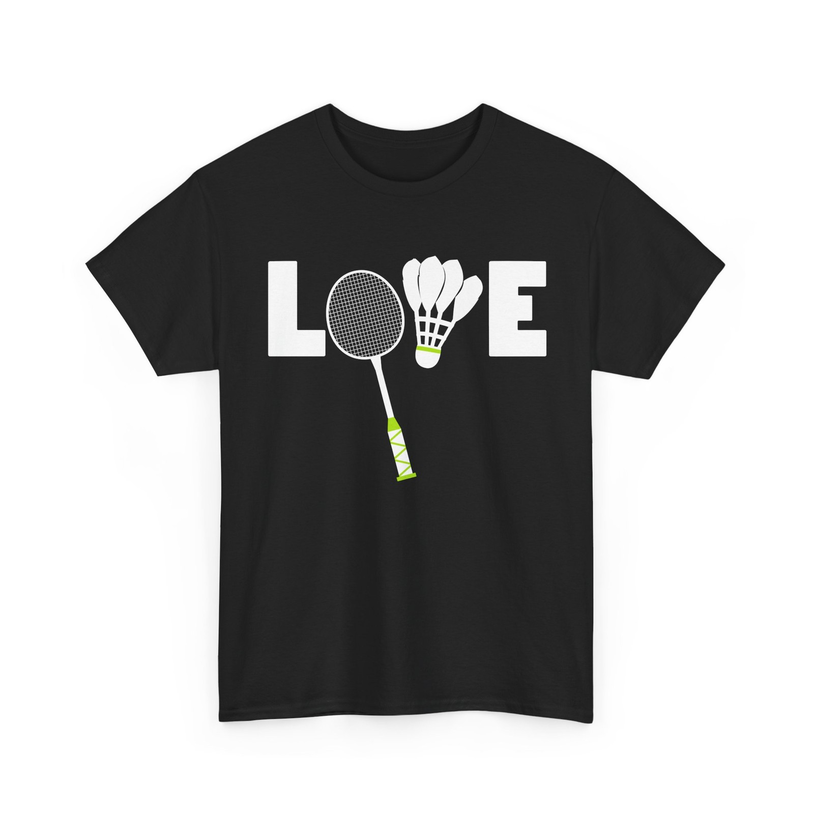 Love Badminton T-Shirt, Badminton Sports Lovers Badminton Player Shirt
