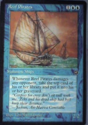 Reef Pirates [Version 2] - Homelands: #36a, Magic: The Gathering Lp C328