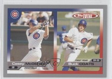 2005 Topps Total Silver Casey McGehee Buck Coats #753 0z1