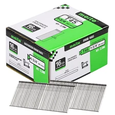 16 Gauge Finish Nails, 1-3/4-Inch Galvanized 16GA Finish Nails, Small Straight F