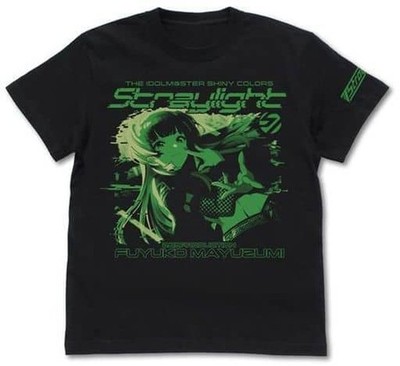 Idolmaster Shiny Colors Toki Mayu T-Shirt Black L Size Japan Authentic