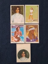 1981 Charlie's Angels Farrah Fawcett Cheryl Ladd strange rare cards Argentina