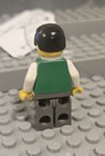 Lego MINIFIGURE- Town Green Jacket  Large Pockets,light Gray Legs Pck010 Lot240 — photo 2