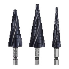 VEVOR Step Drill Bit Set Step Drill Bits 1/8 ...