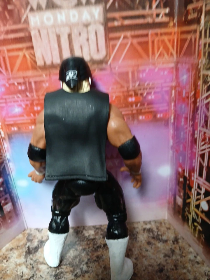 Figura de acción WWE nWo HOLLYWOOD Hulk Hogan personalizada Bone Crunching BCA WCW  Foto 3 de 4