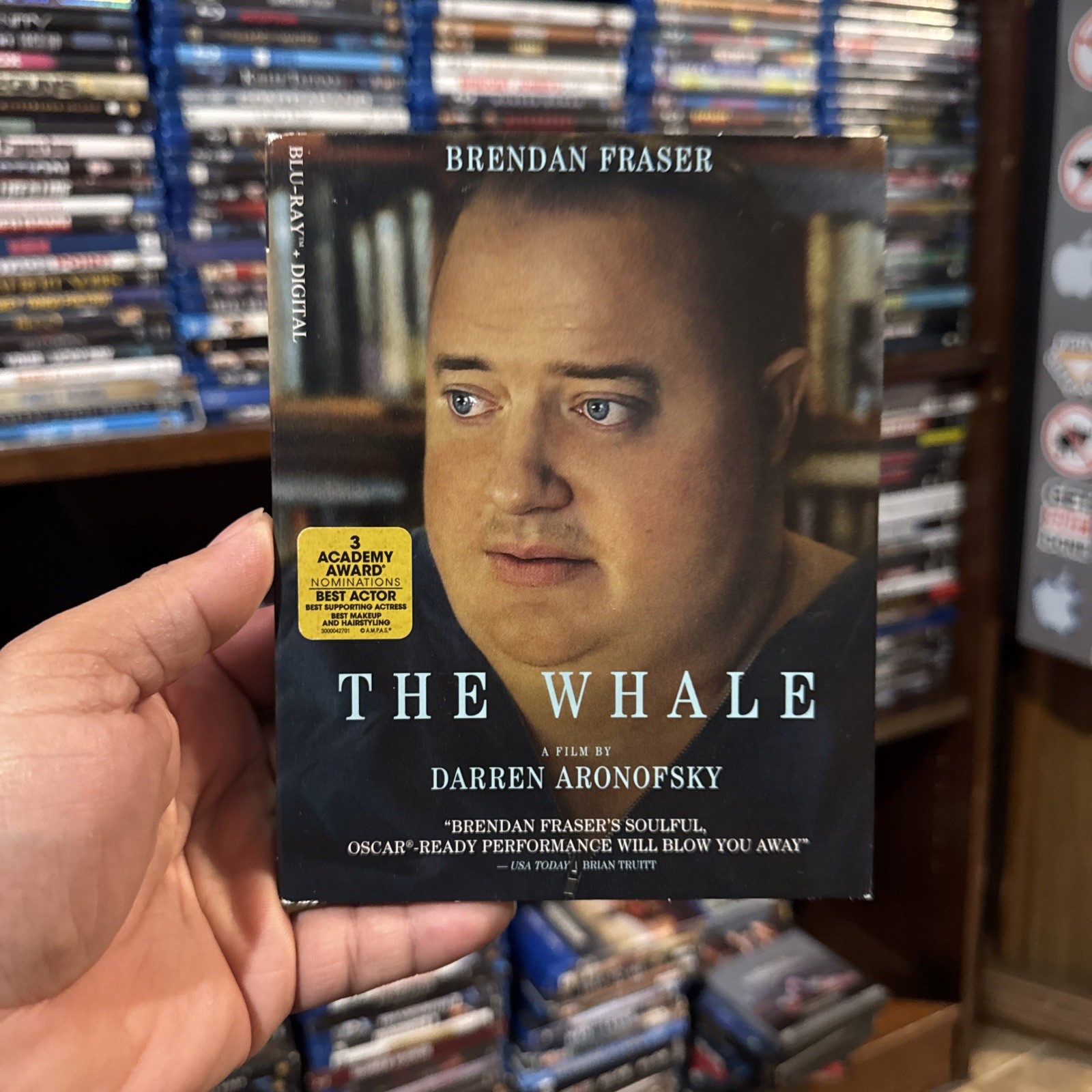 The Whale (Blu-ray, 2022) With Slipcover
