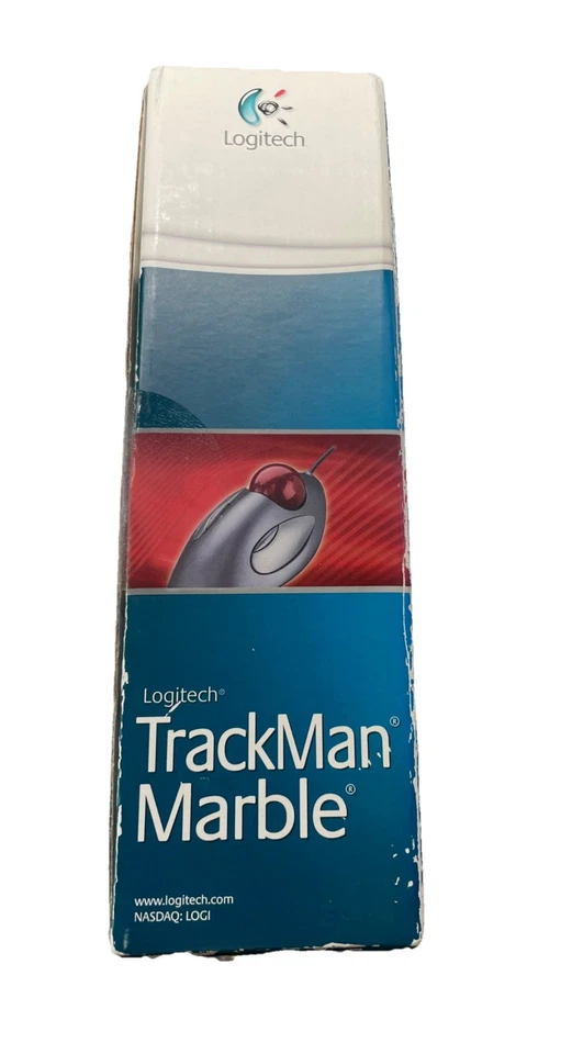 Logitech Trackman Marble Trackball Mouse 4 button - 910-000806 T-BC21 - Image 2 of 4
