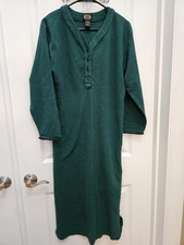 Circa 2000 Sweater Pajama Dress Green Size S/M