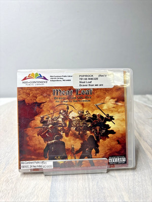 Meat Loaf   Braver Than We Are (CD, 2016, 429 Records) Jim Steinman Songs