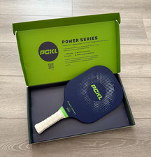 NEW - PCKL Power Series Graphite Face Performance Pickleball Paddle - Navy Blue