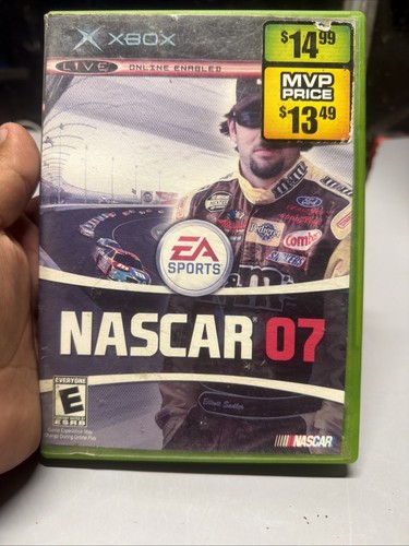 NASCAR 07 (Microsoft Xbox 2006) Complete CIB EA Sports Car Racing Video Game