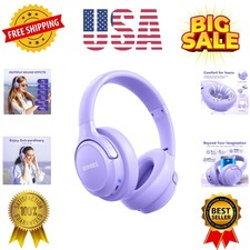 Bluetooth Headphones Over Ear, 65H Playtime and 6 EQ Music Modes Wireless Hea...