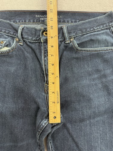 Banana Republic SelvedgeVintage Straight Jeans Men 33x30 Denim Stretch 778897-00 - Picture 10 of 13