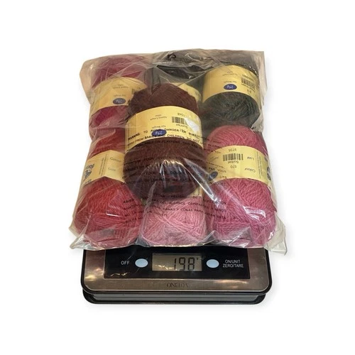 Jamieson's Shetland Spindrift 100% Pure Shetland Wool Multicolor Yarn Lot 198g B image 3