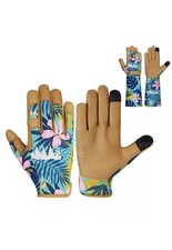 Escort Tools Ladies Leather Gardening Work Gloves Thorn Proof, Touch Screen, Mu