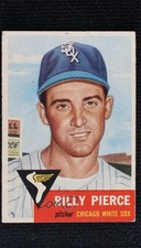 1953 Topps Billy Pierce (Bio Information is White) #143 o7m